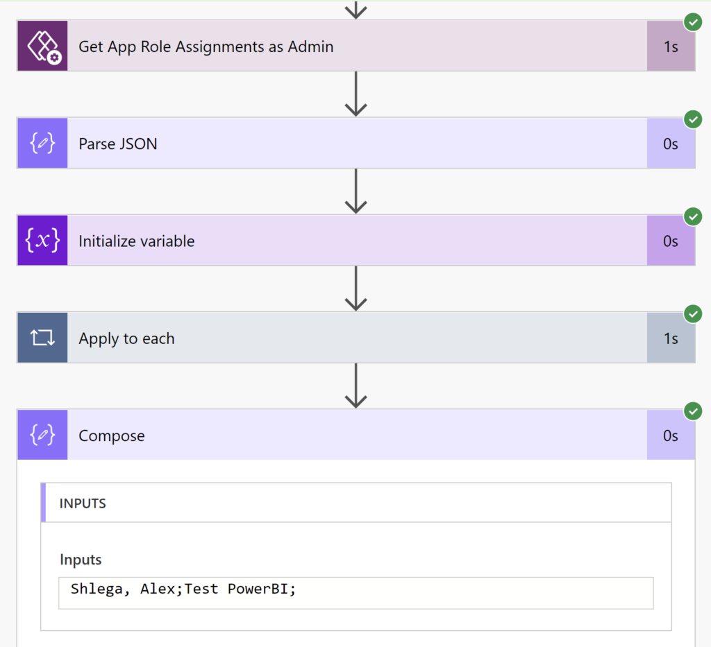 get role assignments for app maker